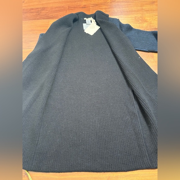 Cocogio Italian Wool Acrylic Cardigan Duster - Picture 4 of 9